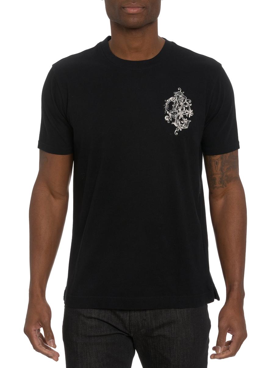 Creative Black Men Rg Splash Graphic Tshirt Polos & T-Shirts Robert Graham - 1
