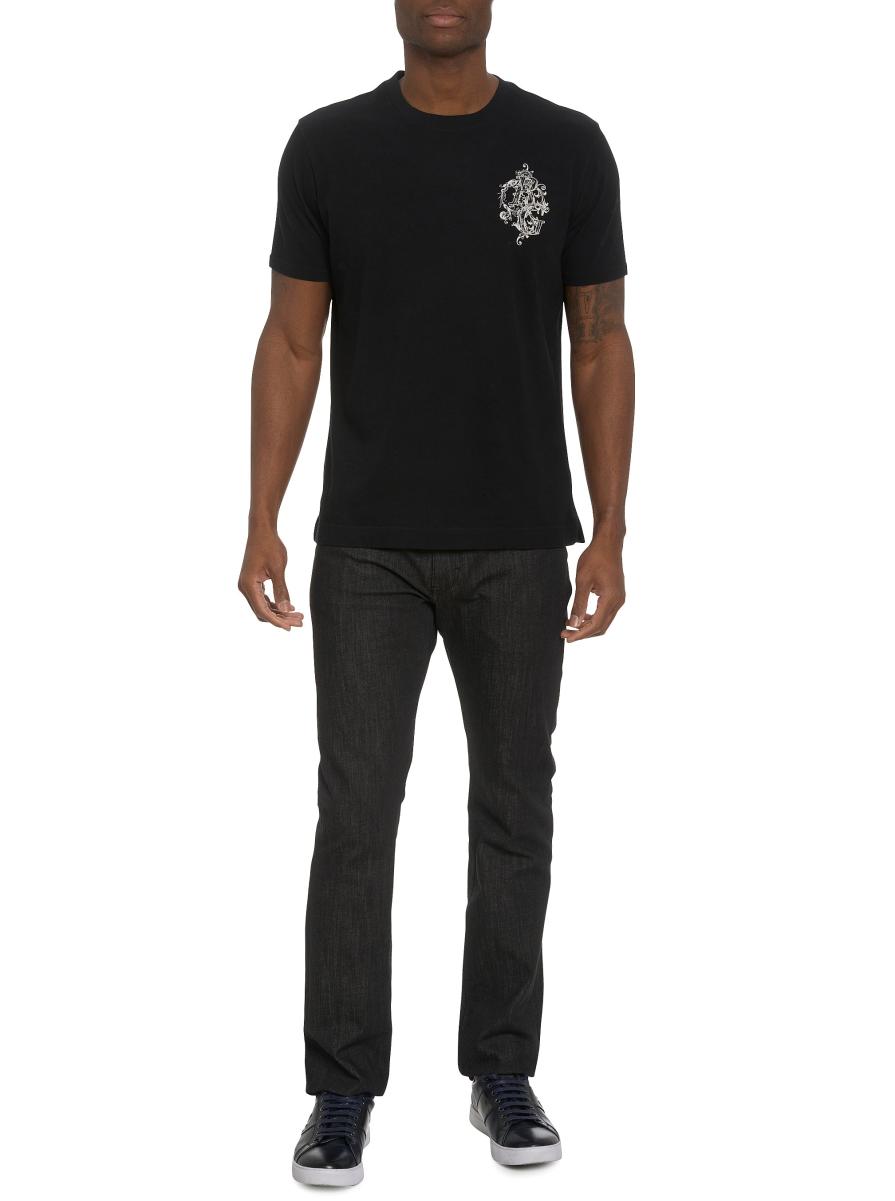 Creative Black Men Rg Splash Graphic Tshirt Polos & T-Shirts Robert Graham - 2