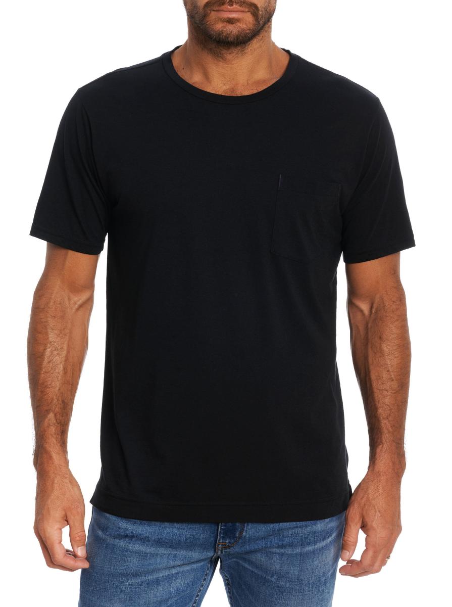 Men Navy Myles T-Shirt Robert Graham Contemporary Polos & T-Shirts - 3