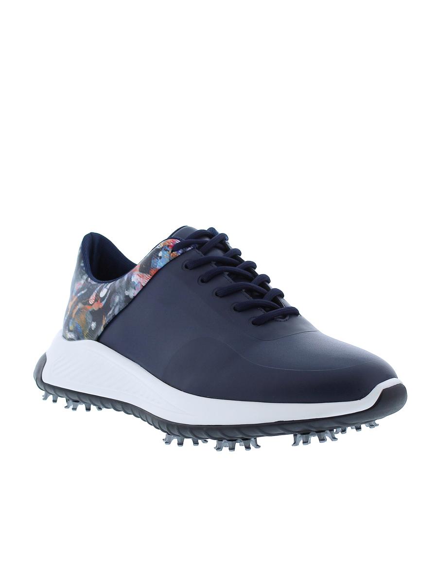 Navy Shoes Dynamic Denvers Golf Shoe Men Robert Graham - 4