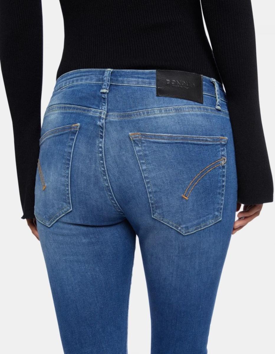 Jeans Women Iris Super Skinny 31-Inch Jeans In Stretch Denim Dondup - 2