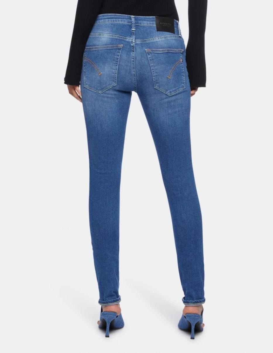 Jeans Women Iris Super Skinny 31-Inch Jeans In Stretch Denim Dondup