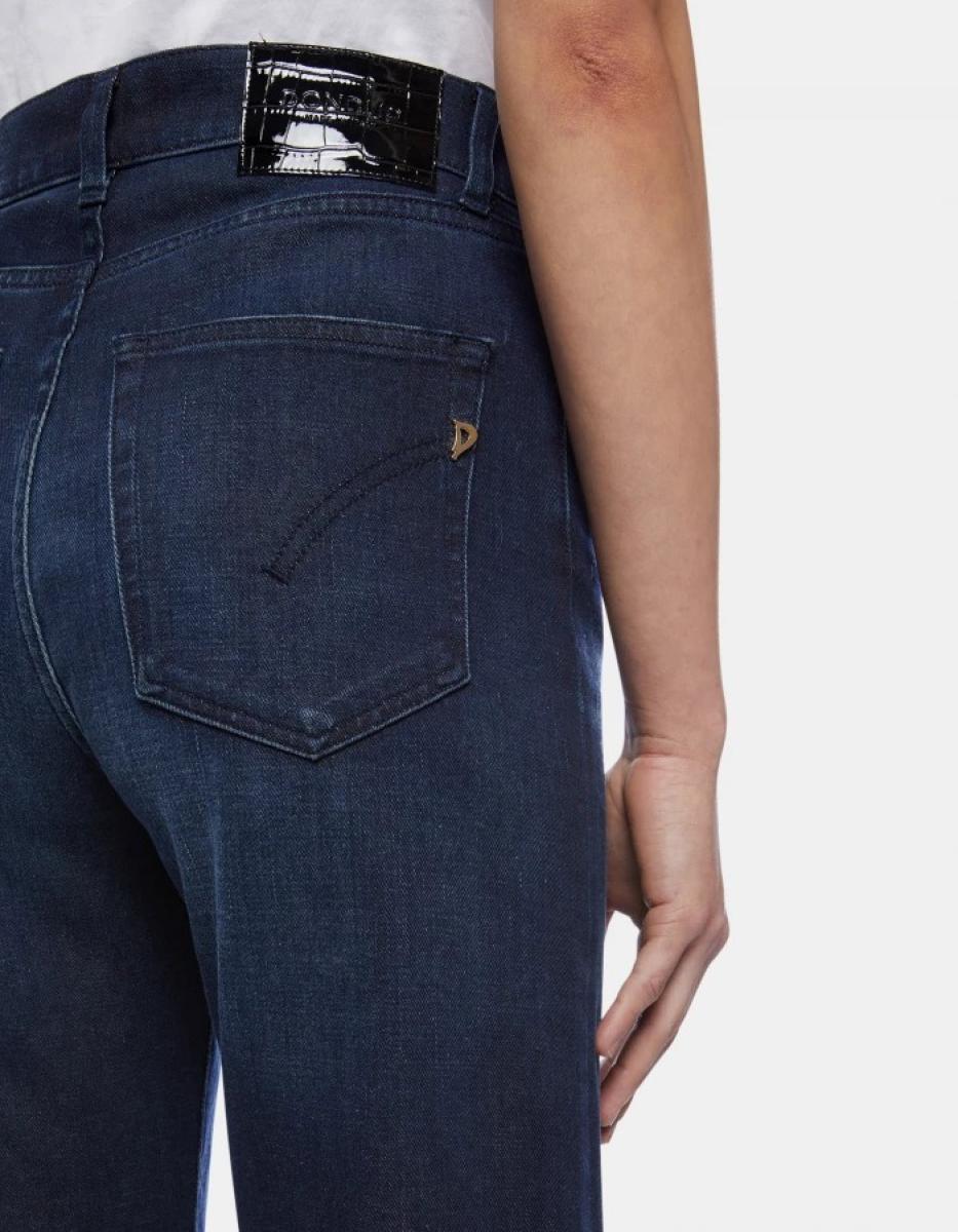 Amber Wide-Leg Stretch Denim Jeans Dondup Women Jeans - 2