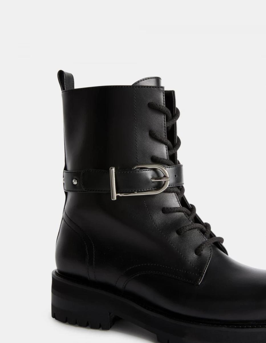 Combat Boots In Nappa Calfskin Dondup Accessories Women - 2