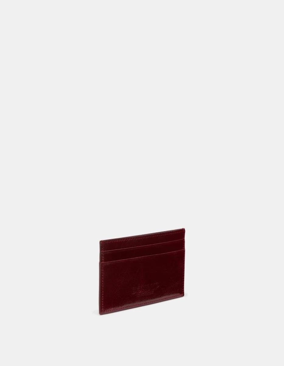 Accessories Dondup Blac Women Glossy Leather Card Holder - 1