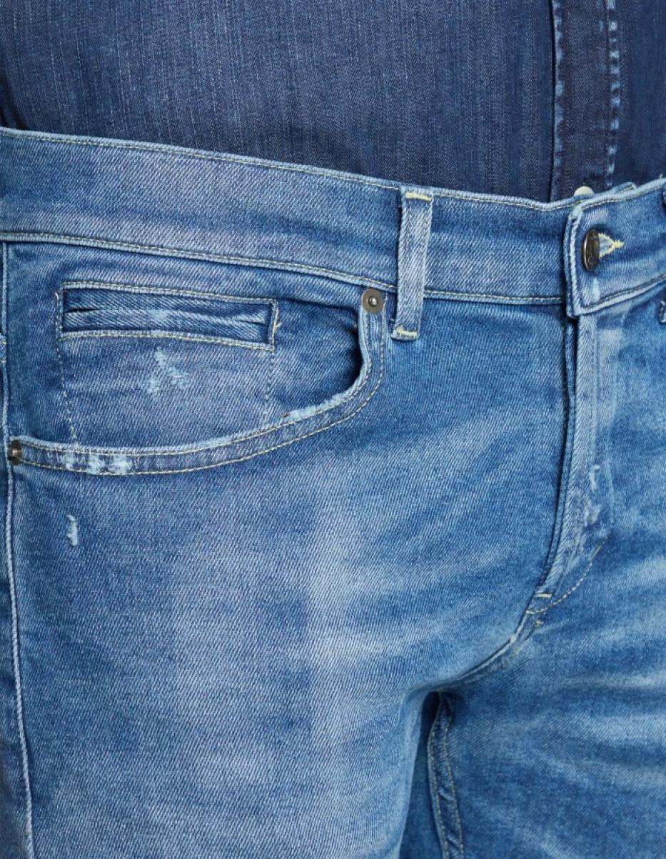 Jeans Men Dondup George Skinny Jeans In Stretch Denim - 1