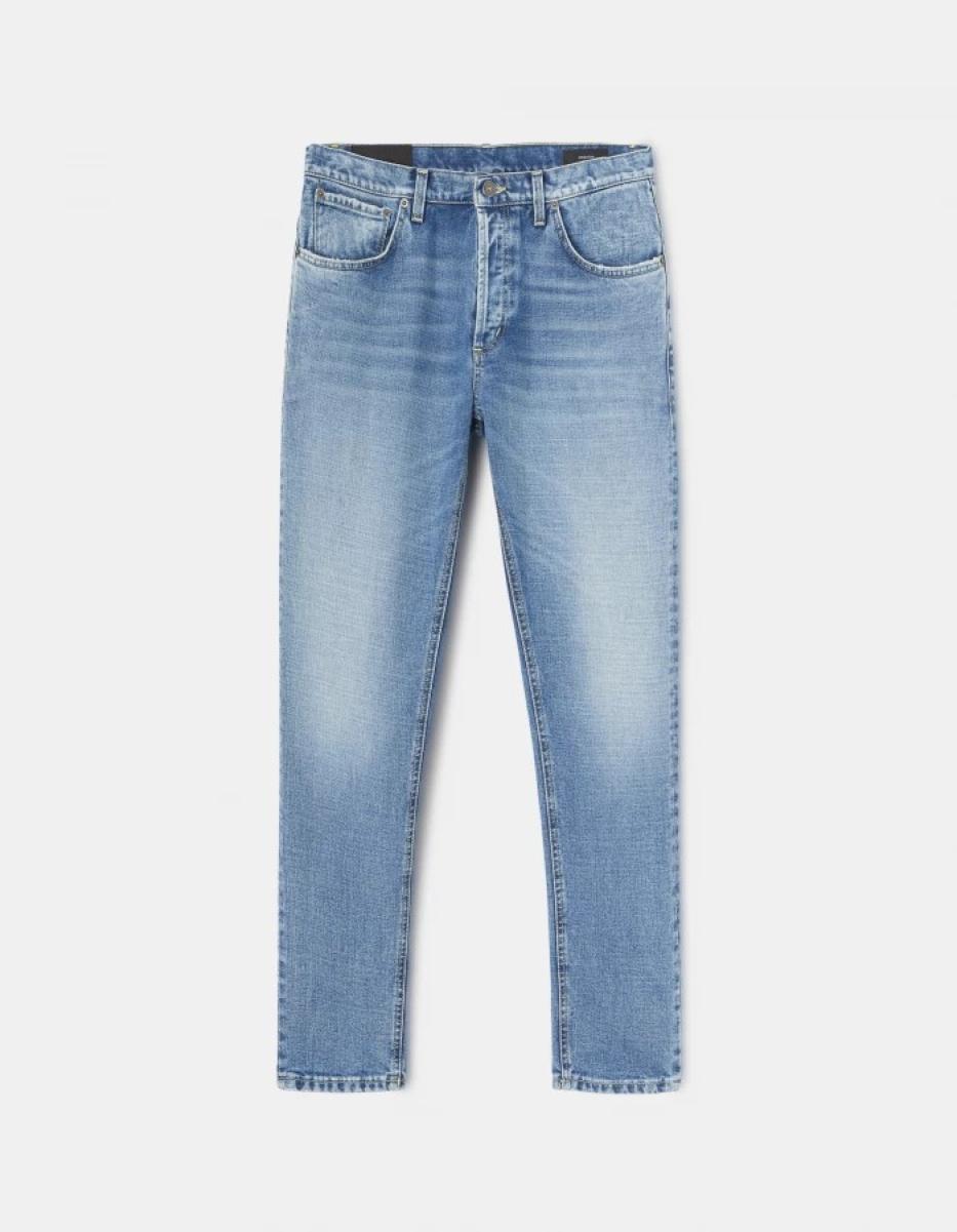 Brighton Carrot-Fit Rigid Denim Jeans Men Dondup Jeans - 4