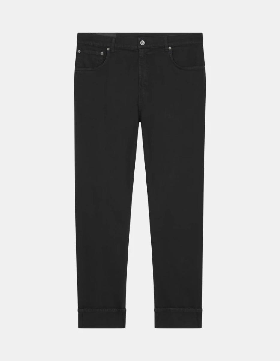 White Men Dondup Ervin Loose-Fit 34-Inch Jeans In Bull Stretch Denim Jeans - 3