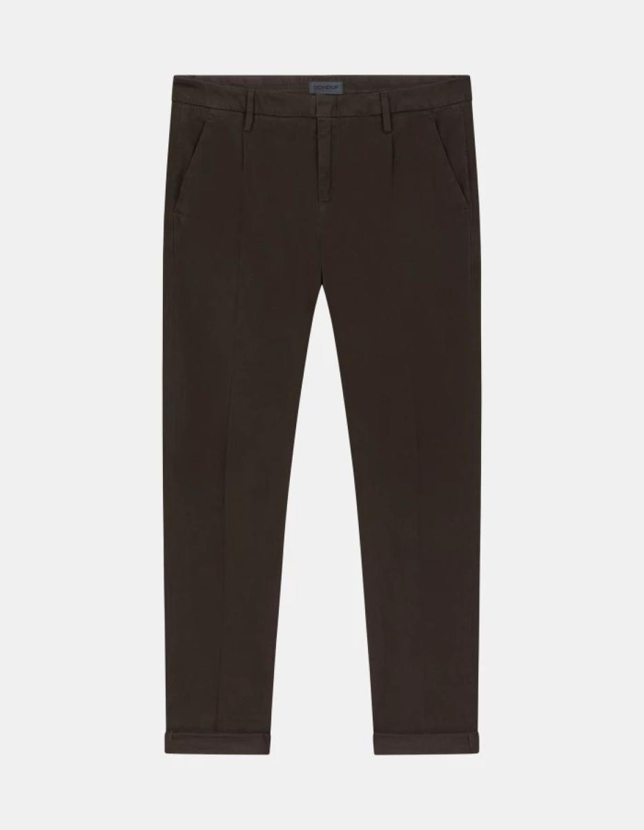 Dondup Pants Gaubert Slim-Fit Cotton Trousers With Darts Men - 3