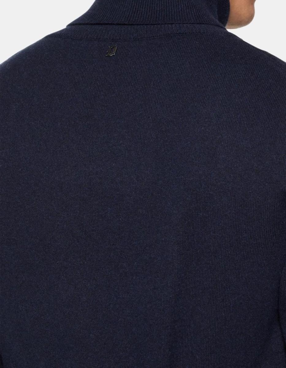 Men Dondup Regular-Fit Polo Neck Cashmere And Silk Jumper Knitwear - 1