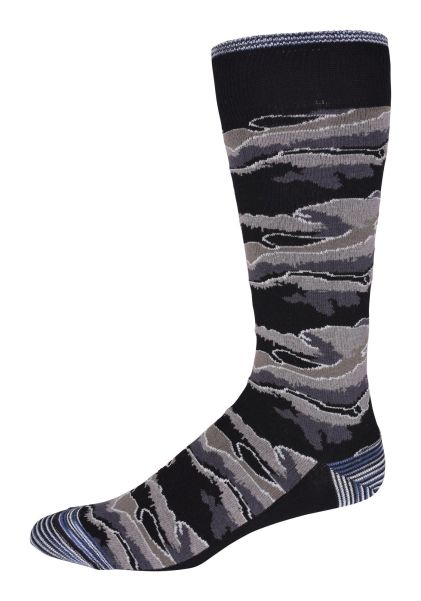 Socks Victor Mens Knit Socks Robert Graham Men User-Friendly Black