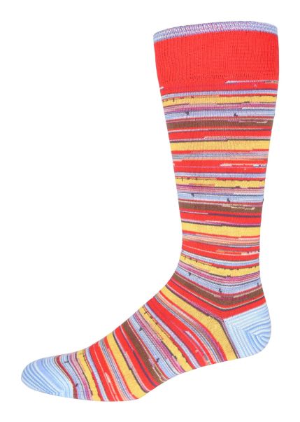 Ricci Mens Knit Socks Red Socks Discover Robert Graham Men