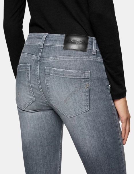 Jeans Women Monroe Skinny Jeans In Stretch Denim Dondup