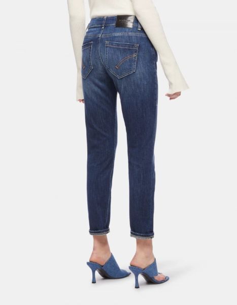 Dondup Monroe Skinny Jeans In Stretch Denim Jeans Women