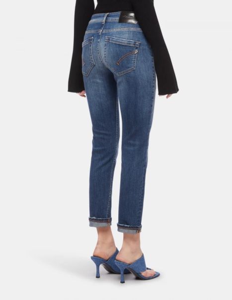 Monroe Skinny Jeans In Stretch Denim Jeans Women Dondup