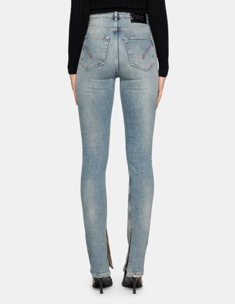 Dondup Women Marie Slim-Fit Stretch Denim Jeans Jeans