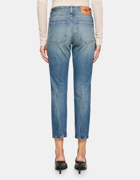 Dondup Jeans Cindy Regular-Fit Jeans In Rigid Selvedge Denim Women