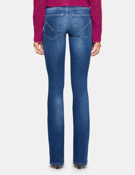Lola Bootcut Jeans In Stretch Denim Jeans Women Dondup