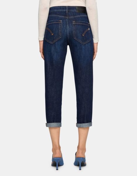 Dondup Women Jeans Koons Loose-Fit Stretch Denim Jeans