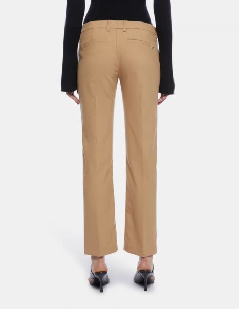 Women Dondup Kasya Regular-Fit Wool-Blend Trousers Pants