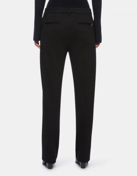 Women Meli Loose-Fit 30-Inch Jersey Trousers Pants Dondup