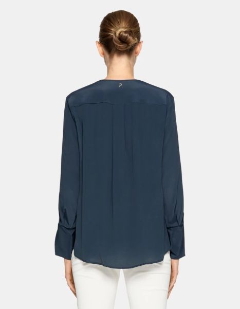Women Dondup Regular-Fit Silk-Blend Shirt Shirts & Top