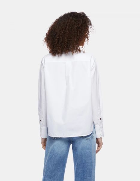 Women Regular-Fit Poplin Shirt Dondup Shirts & Top