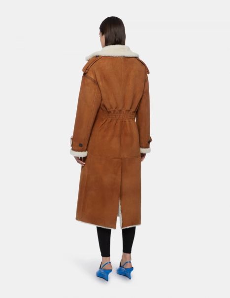 Coats & Jackets Loose-Fit Shearling Coat Dondup Women
