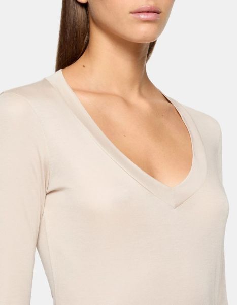 Blac T-Shirts & Sweatshirts Women Slim-Fit Interlock T-Shirt Dondup