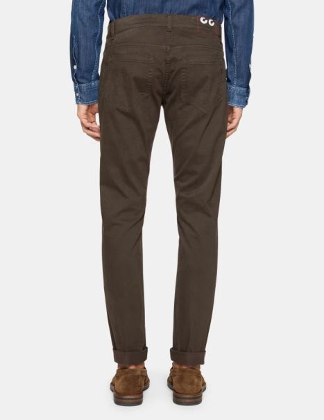 Dondup George Cotton Skinny Trousers Jeans Men