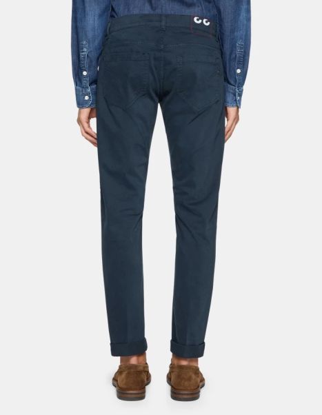 Men Dondup Jeans George Cotton Skinny Trousers
