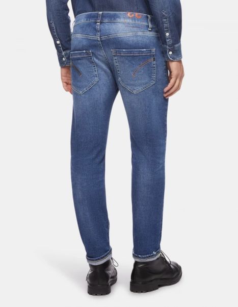 Mius Slim-Fit Stretch Denim Jeans Dondup Jeans Men