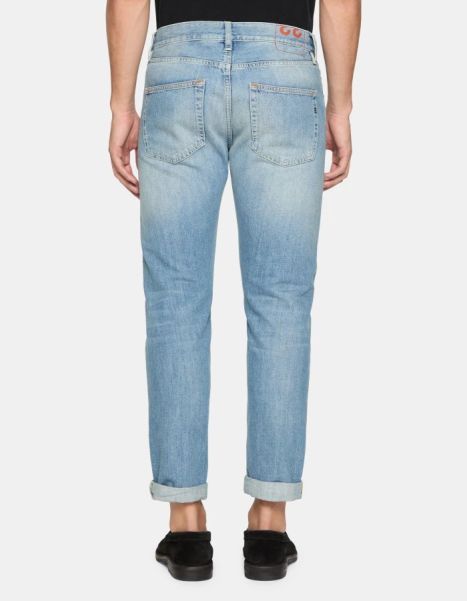Jeans Icon Regular-Fit Rigid Denim Jeans Men Dondup