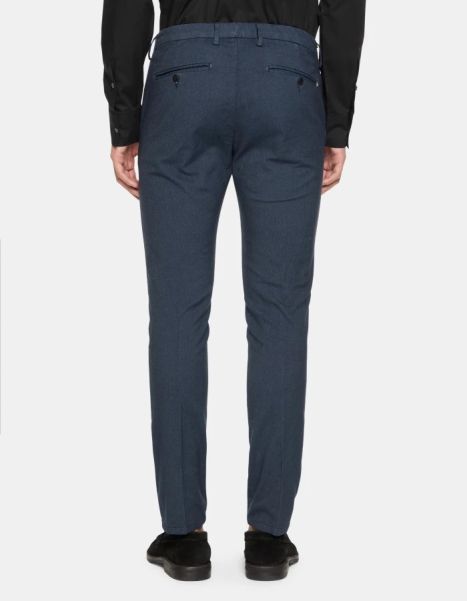 Dondup Men Ral Regular-Fit Cotton Trousers Pants