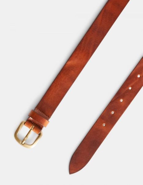 Vintage Leather Belt Dondup Accessories Men